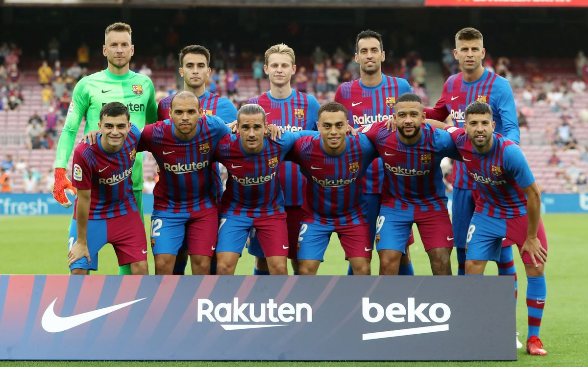 El once inicial del Barça ante la Real Sociedad / FCB