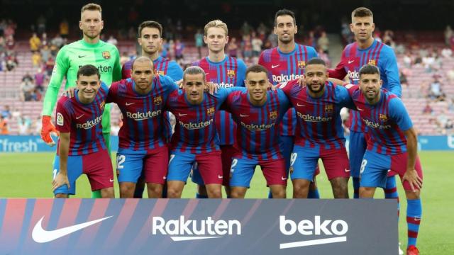 El once inicial del Barça ante la Real Sociedad / FCB
