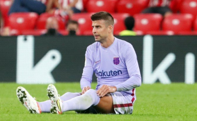 Gerard Piqué, uno de los 11 jugadores lesionados del Barça / FCB