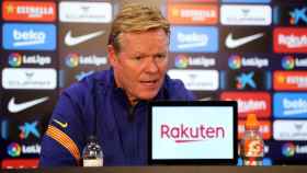 Koeman, durante una rueda de prensa | FCB