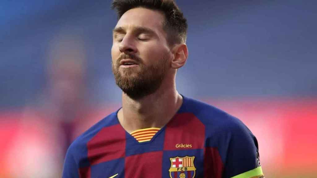 Leo Messi, en un partido con el Barça | EFE