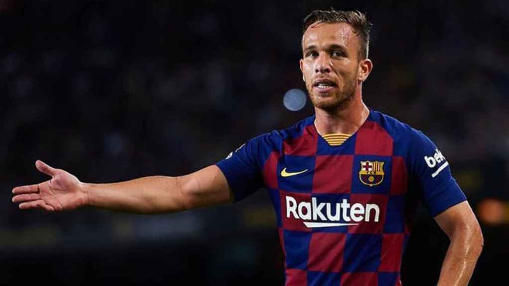 Arthur Melo durante un partido /REDES