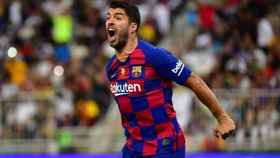 Luis Suárez en la Supercopa / EFE