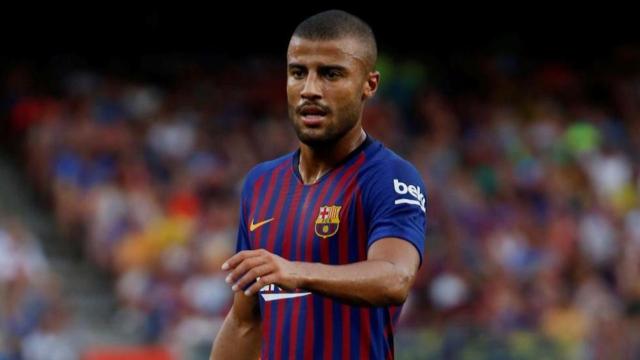 Una foto de Rafinha durante un partido del Barça / EFE