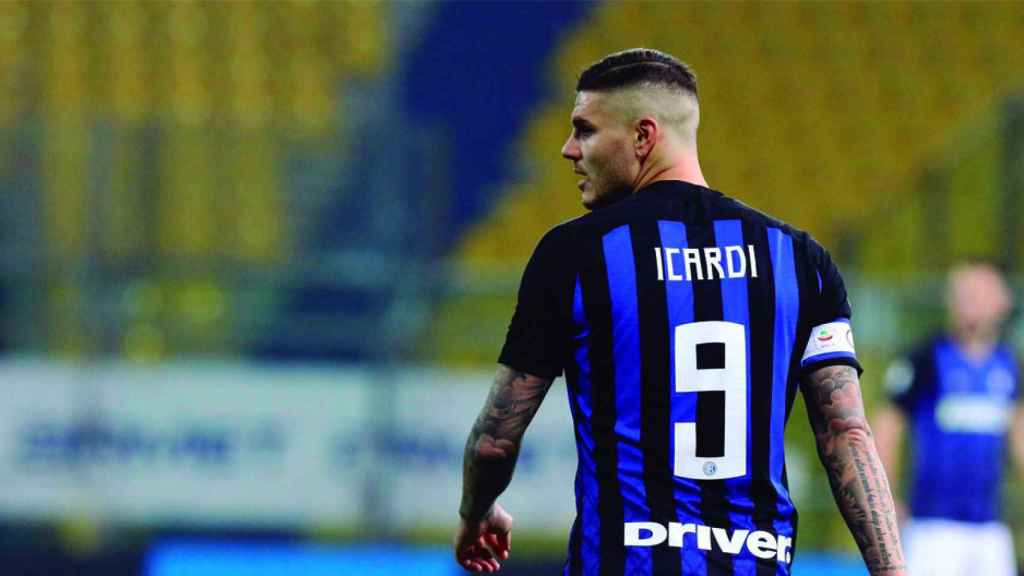 Mauro Icardi en el partido de la Serie A contra el Parma (1-0) / EFE