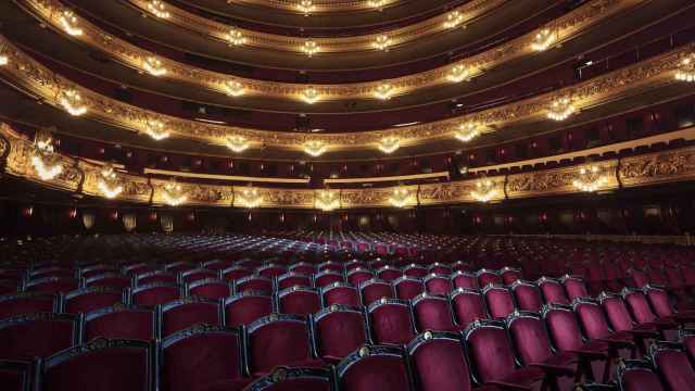 La sala principal del Liceu, uno de los teatros más representativos de la cultura catalana en Barcelona / PACO AMATE - GRAN TEATRE DEL LICEU