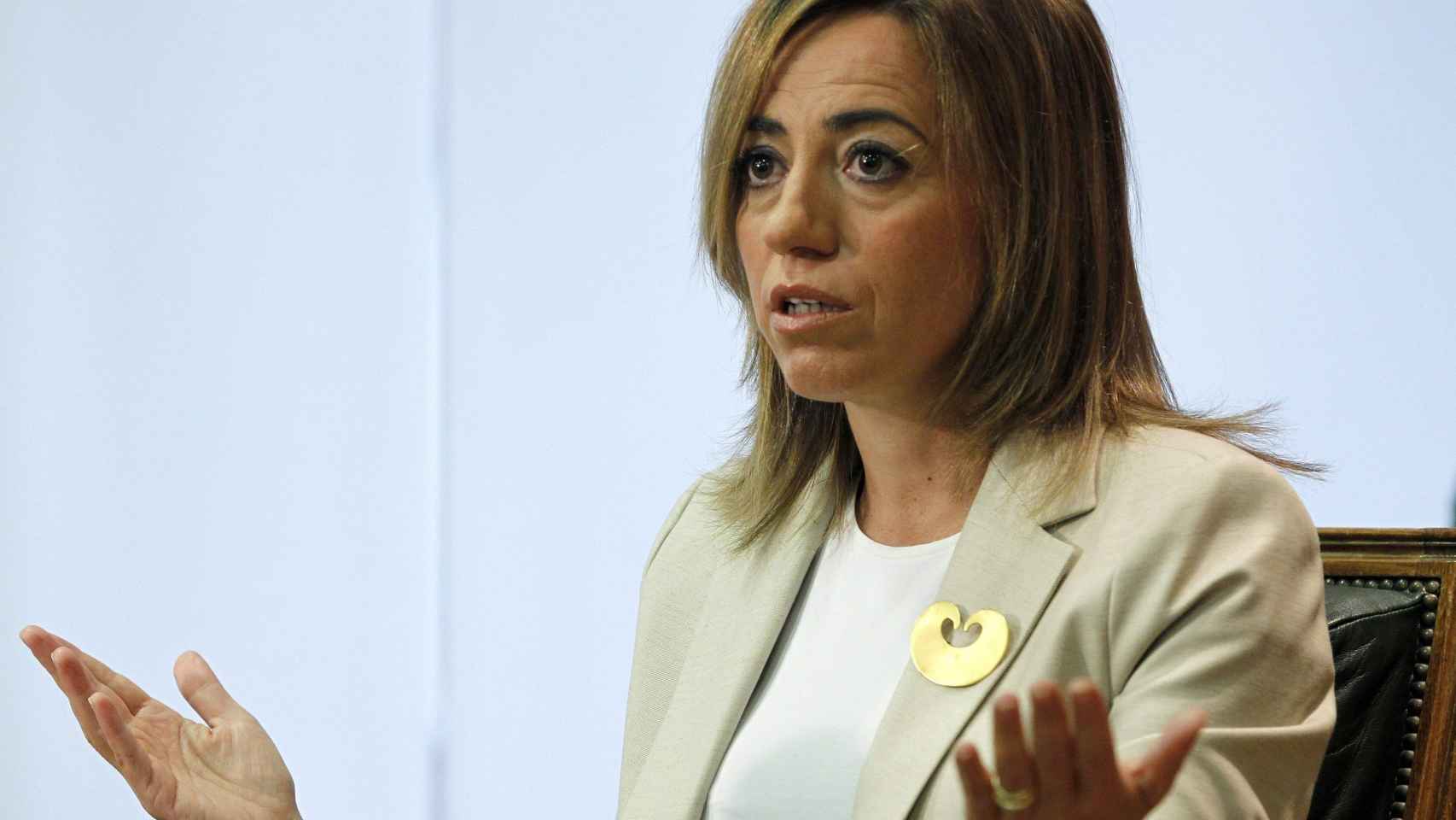 La exministra de Defensa y exdirigente socialista Carme Chacón / EFE