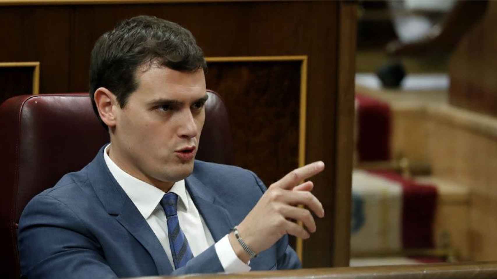 El partido de Albert Rivera (en la imagen) desconfía de Podemos.