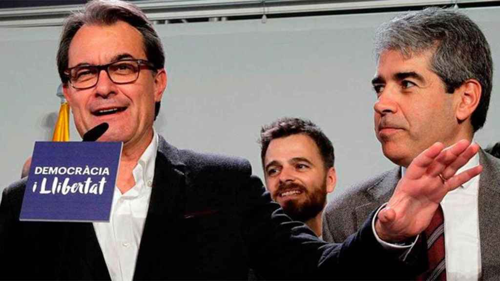 Artur Mas y Francesc Homs, en una imagen de archivo / EFE