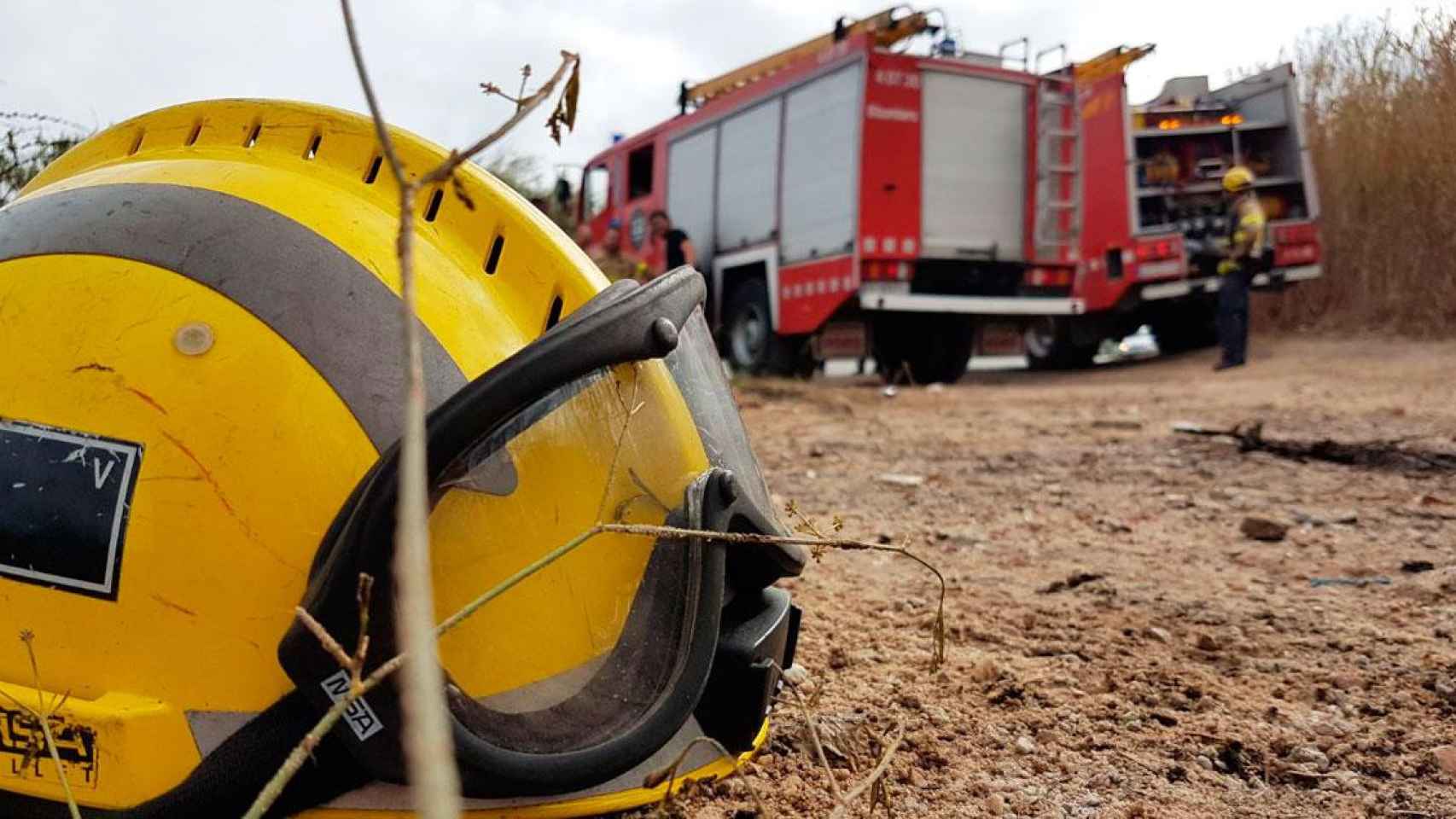 Imagen de un camión de Bomberos de la Generalitat / Cedida