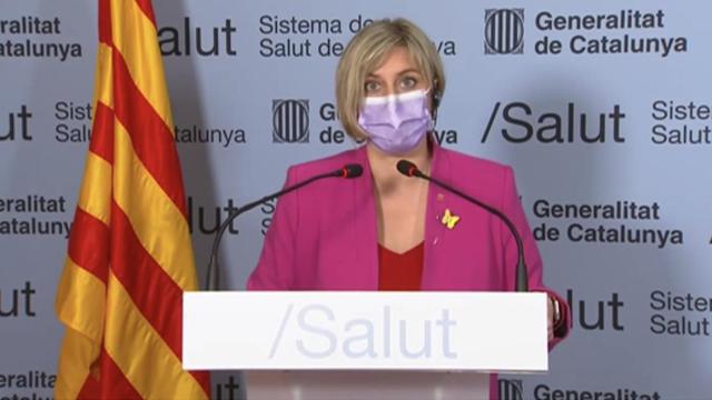 La 'consellera' de Salut, Alba Vergés, anuncia la reapertura de comercios no esenciales en Cataluña / SALUT