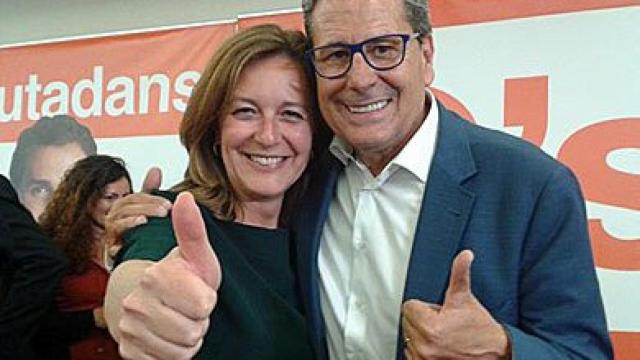 Carina Mejías y Miguel García