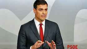 El secretario general del PSOE, Pedro Sánchez