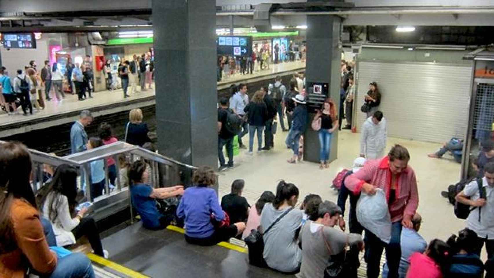 La estación de Plaza Cataluña del Metro de Barcelona / EP