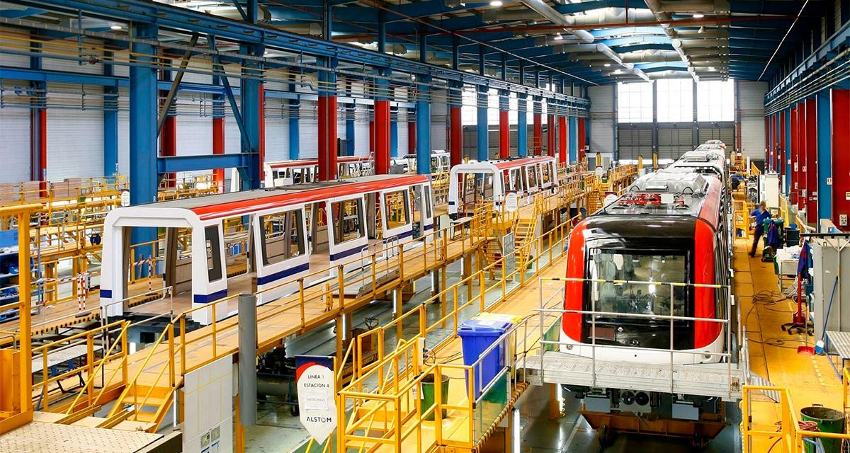 Una fábrica de Alstom, en una imagen de archivo / EUROPA PRESS