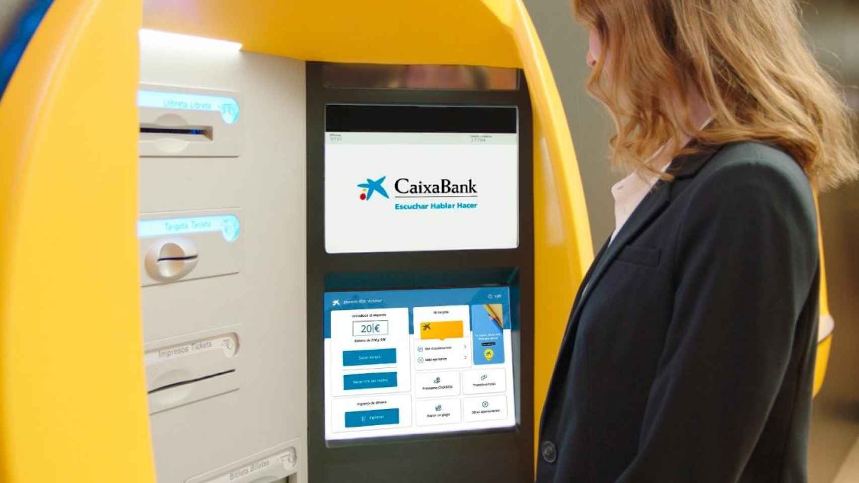 Cajero de Caixabank / EP