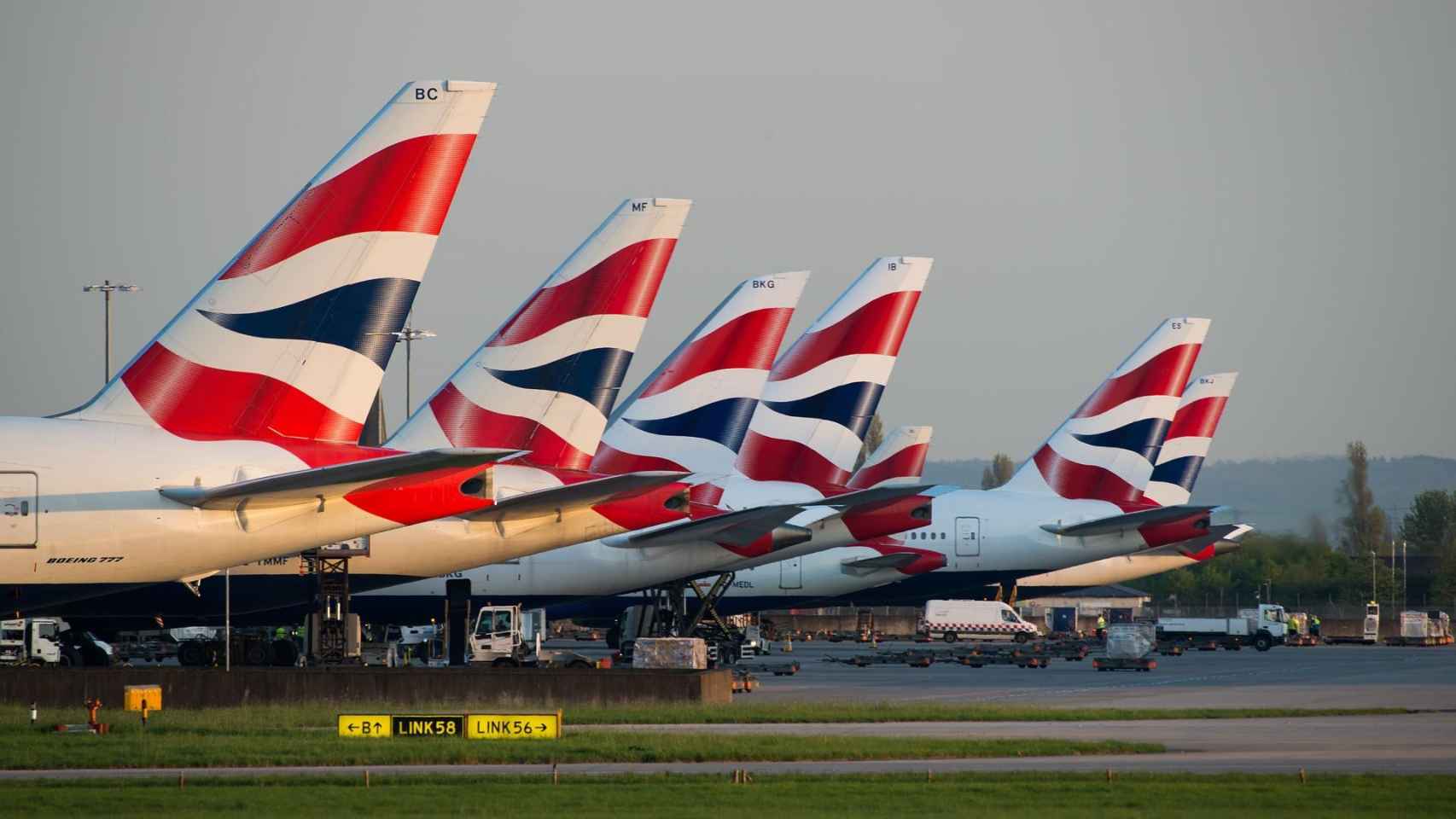 Aviones de British Airways, respostando antes de iniciar un vuelo / PIXABAY