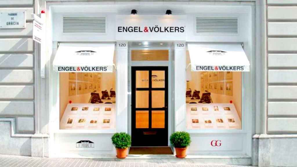 Tienda de Engel & Völkers en paseo de Gracia de Barcelona / ENGEL & VÖLKERS