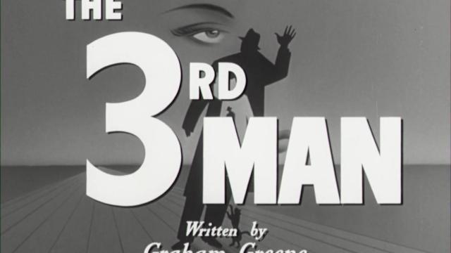 Fotograma de arranque de 'El tercer hombre', dirigida por Carol Reed