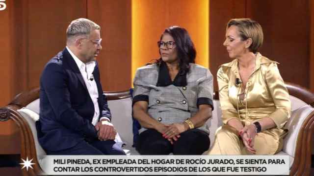 Mili Pineda, en el último episodio de la docuserie de Rocío Carrasco / MEDIASET