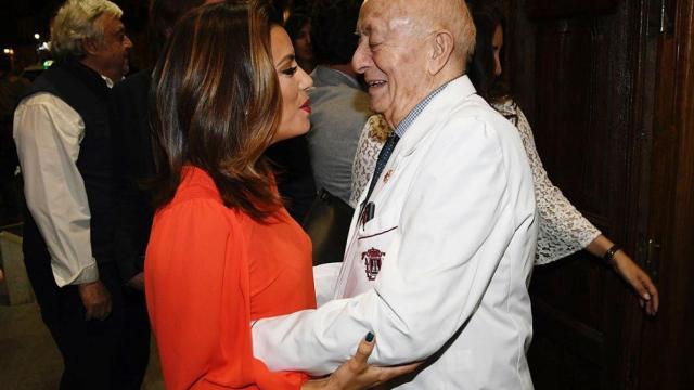 Eva Longoria y Chenoa, comensales de lujo en Casa Lucio