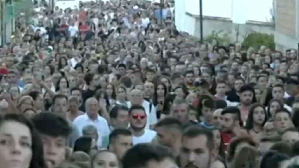 Imagen de archivo de la manifestación celebrada en Íllora, Granada / CANAL SUR