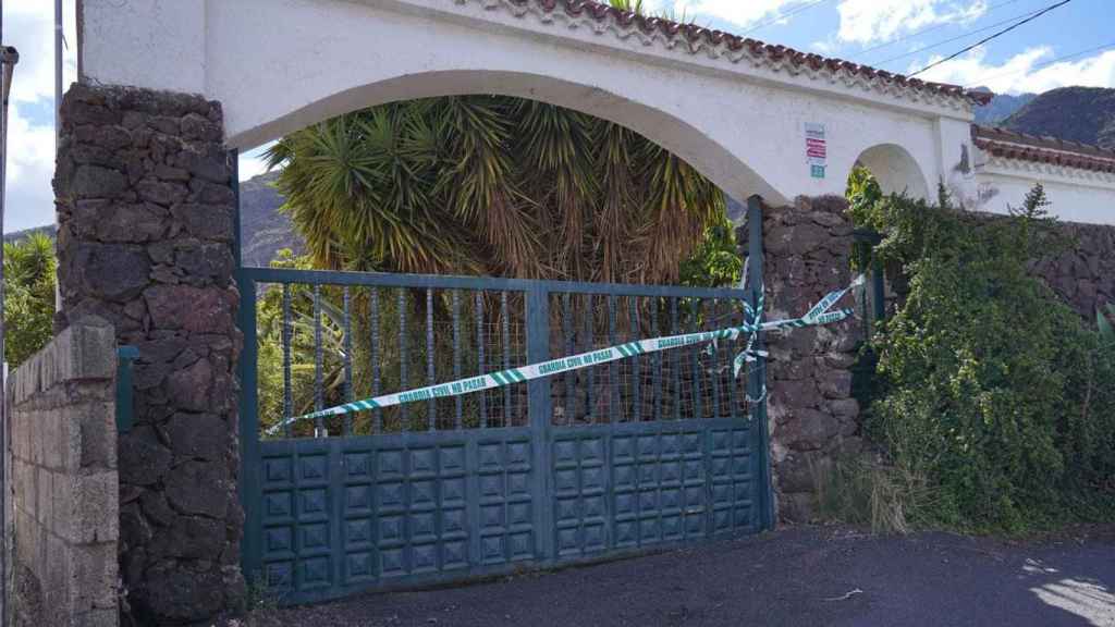 La vivienda de Tomás Gimeno, precintada por la Guardia Civil /EP