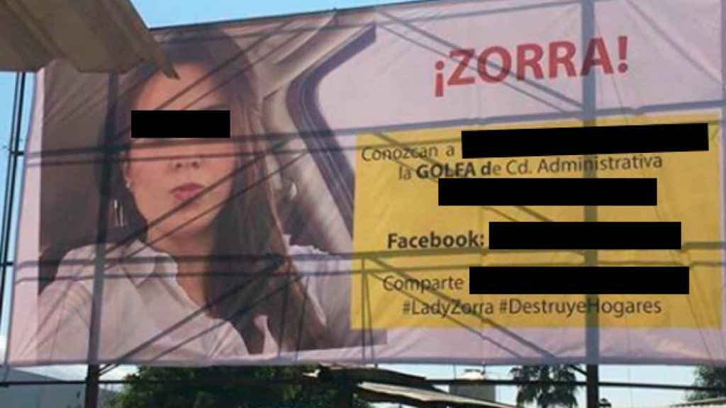 El cartel de la venganza contra la amante de su marido