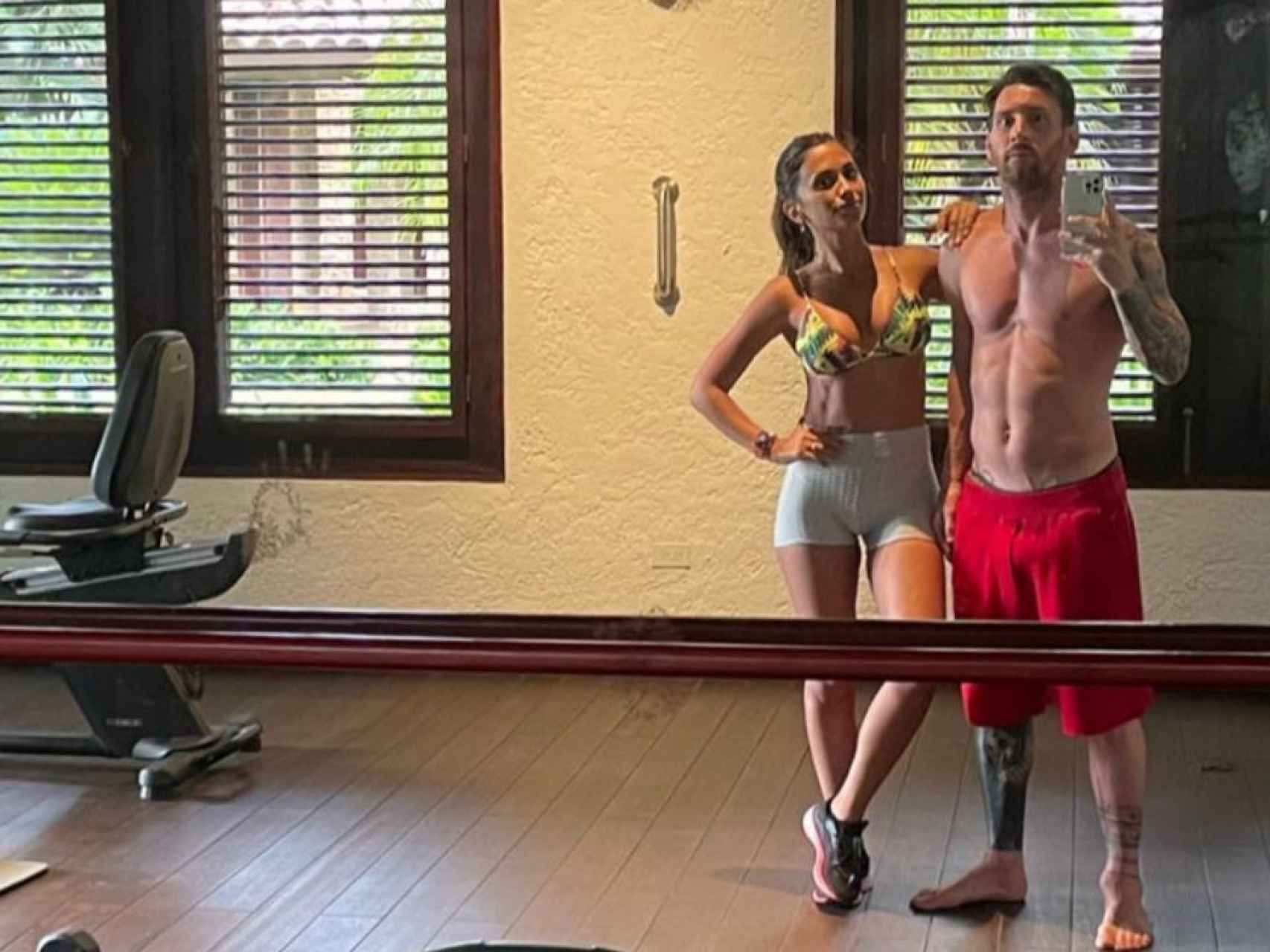 El vídeo más hot de Antonella Roccuzzo haciendo sentadillas