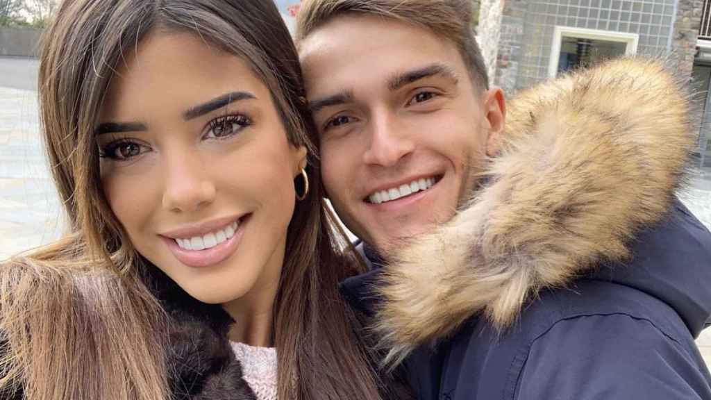 Denis Suárez y Nadia Avilés en Londres / INSTAGRAM