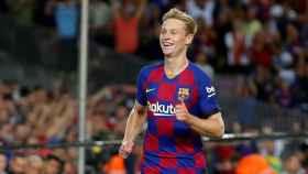 Una imagen de Frenkie de Jong con el Barça /REDES