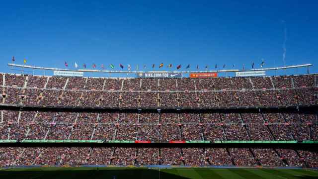Un total de 88.095 espectadores se citaron al Camp Nou para el derbi catalán / FCB