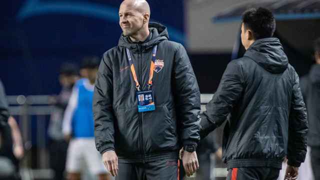 Jordi Cruyff en un partido del Shenzhen FC / Redes