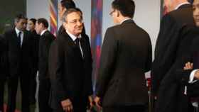 Florentino Pérez y Josep Maria Bartomeu en una imagen de archivo / EFE