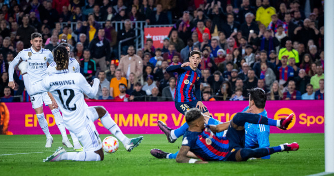 Una ocasión de gol del Barça durante el clásico de Copa del Rey / FCB
