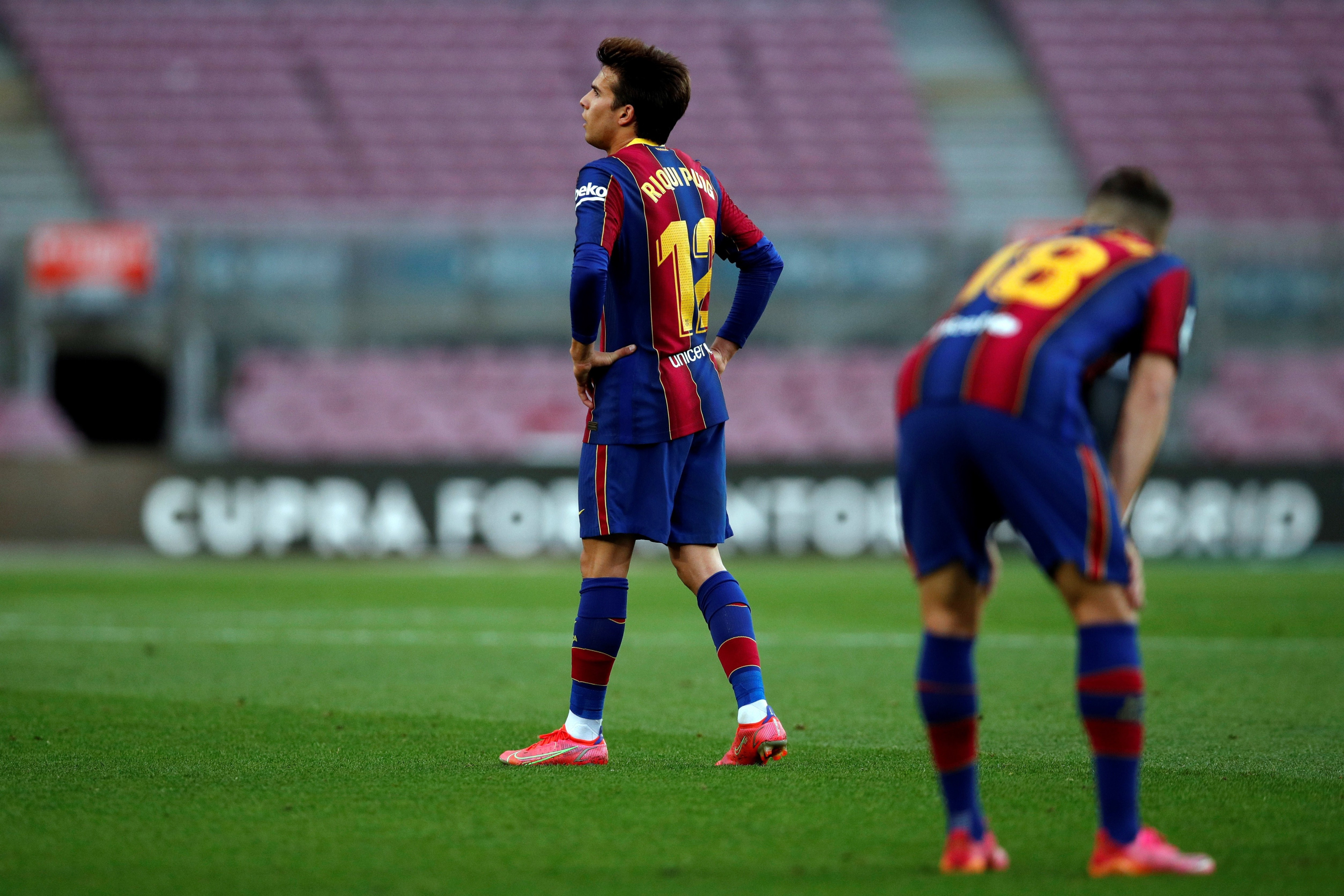 Riqui Puig, en un partido del Barça esta temporada / EFE