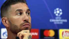 Sergio Ramos en rueda de prensa / EFE