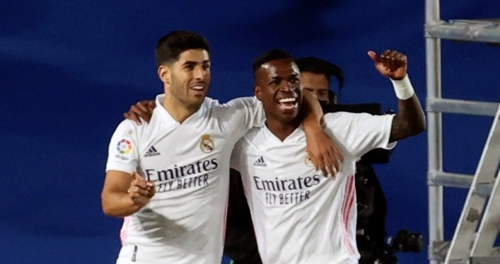 Vinicius, celebrando su gol contra el Valladolid | EFE