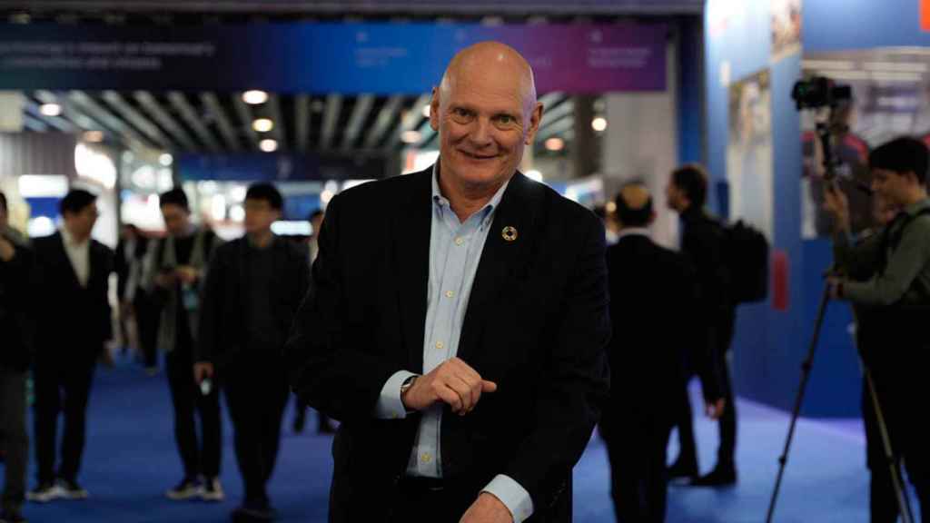 El director general de GSMA, entidad responsable del Mobile World Congress, John Hoffman / LUIS MIGUEL AÑON - CRÓNICA GLOBAL