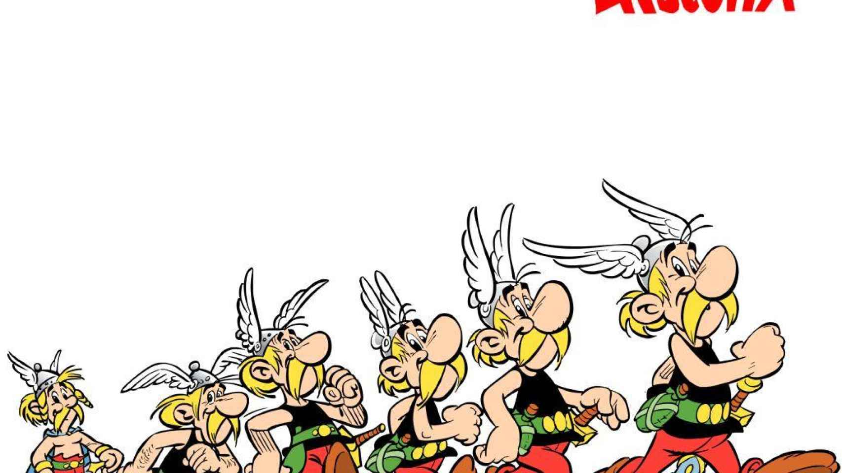 Evolución del personaje de Astérix