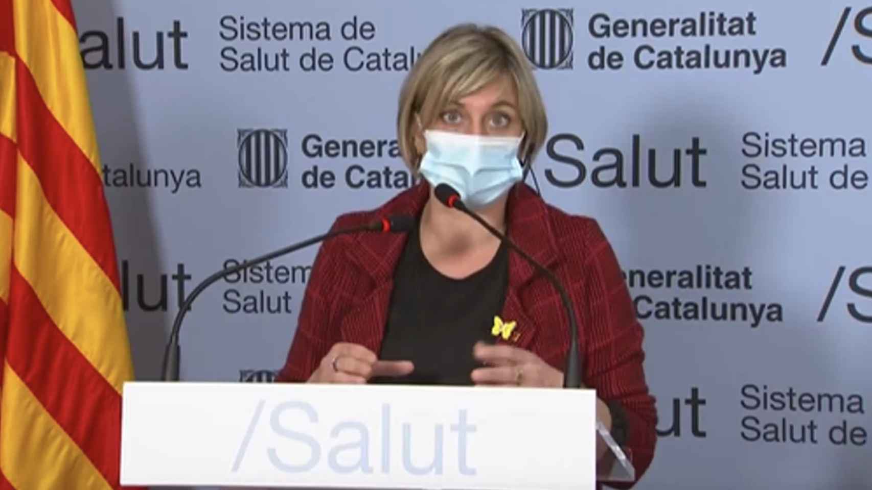 La consellera de Salut, Alba Vergés / 324