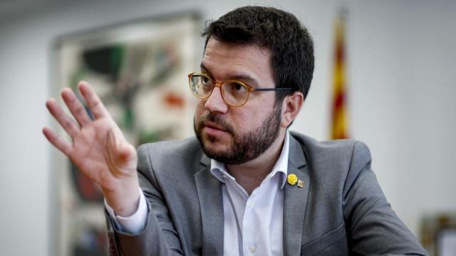 El líder coordinador nacional de ERC, Pere Aragonès / EFE