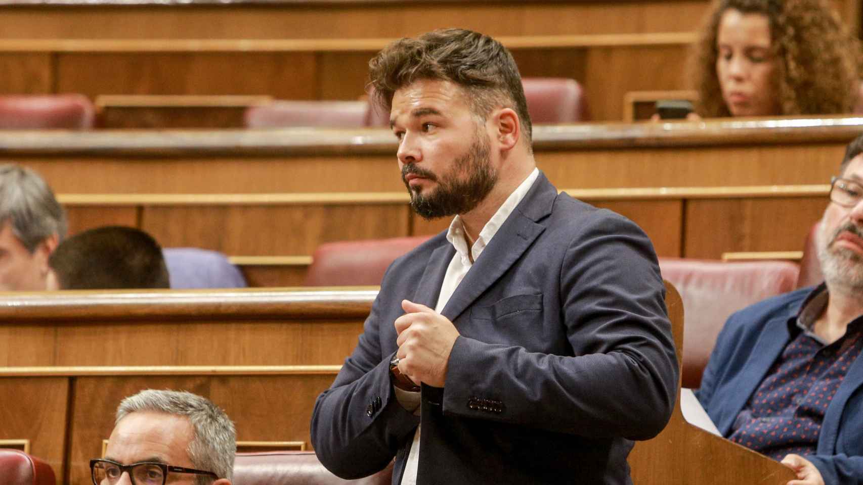 Gabriel Rufián, líder de ERC en el Congreso de los Diputados / EUROPA PRESS