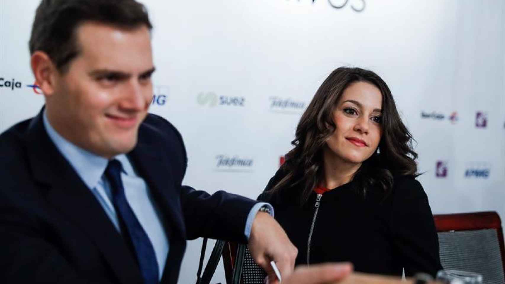 Albert Rivera e Inés Arrimadas, líderes de Cs / EFE