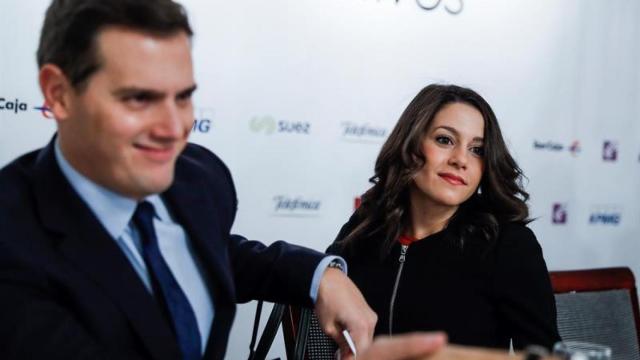 Albert Rivera e Inés Arrimadas, líderes de Cs / EFE