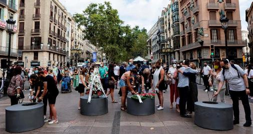 Cuarto aniversario de los atentados del 17A / CG