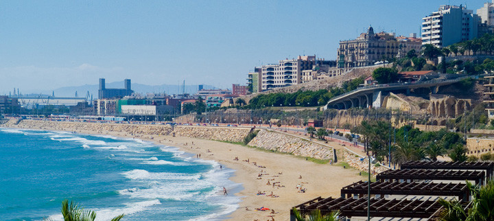 Playa del Miracle, en Tarragona / AJUNTAMENT DE TARRAGONA