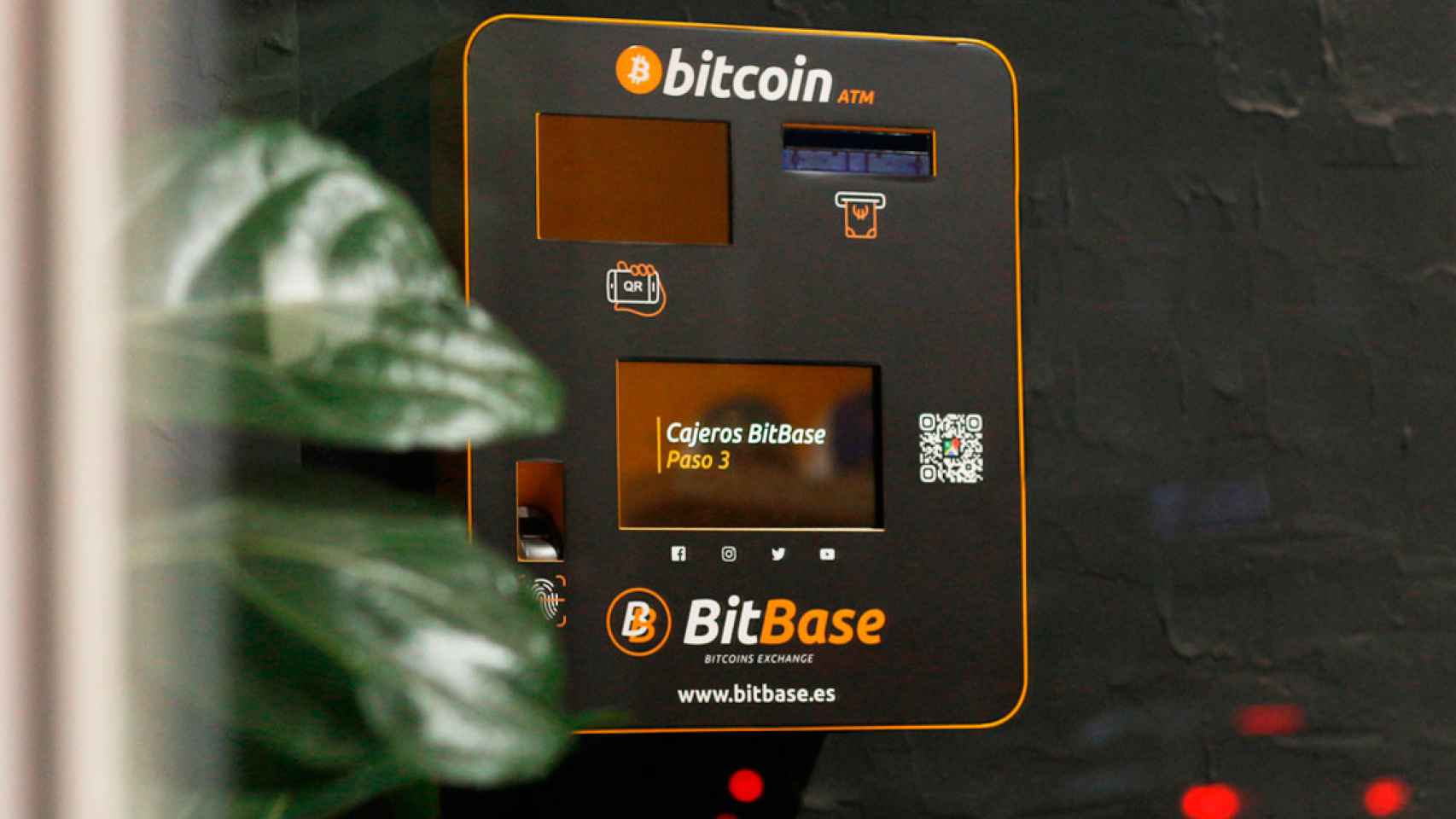 Imagen de un cajero de criptomonedas de Bitbase / Cedida