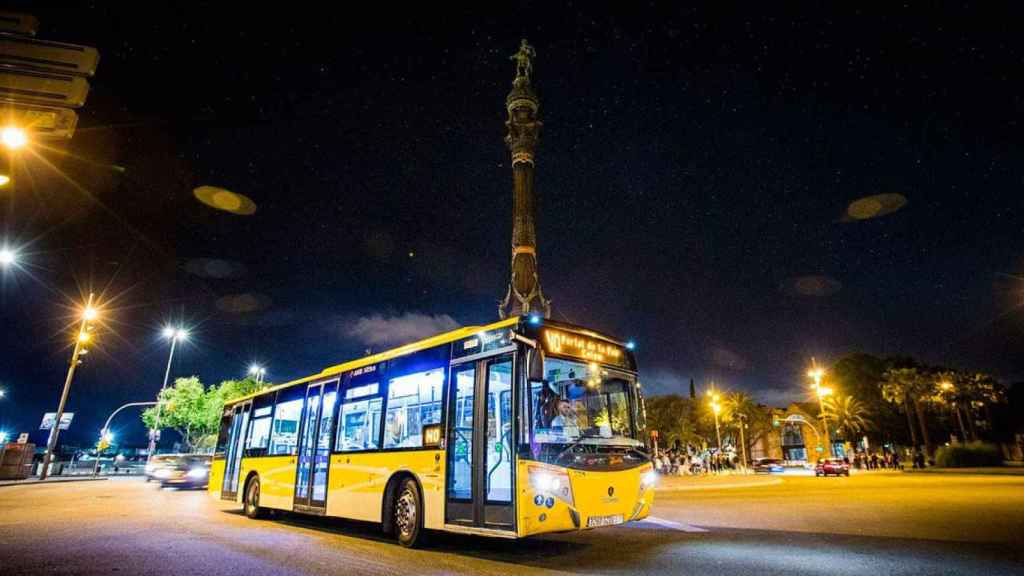 Un Nitbus de Tusgsal en Barcelona