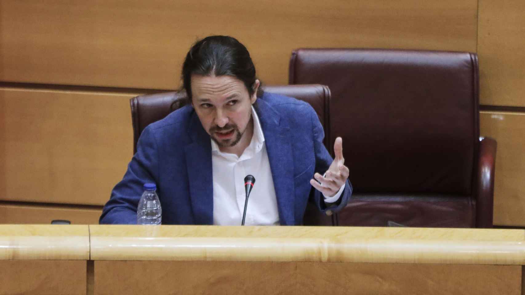 El vicepresidente para Asuntos Sociales, Pablo Iglesias, defiende un impuesto a los ricos / EP